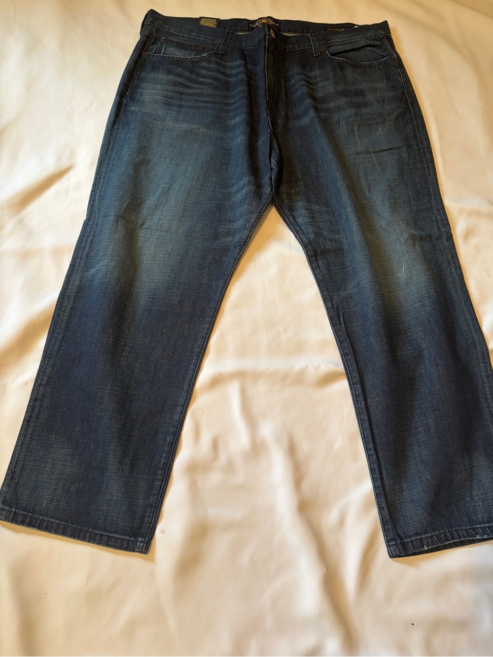 Lucky Brand Men's Relaxed Dark Indigo Jeans